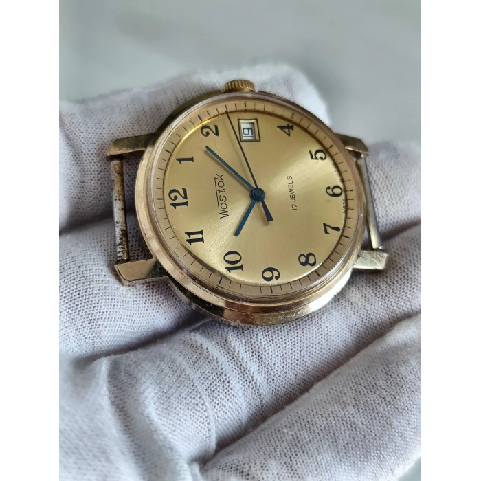 Vostok Cal. 2414A USSR 1980s Men's Mechanical Wristwatch 17 Jewels