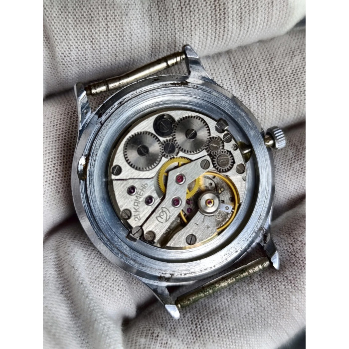 Slava 2414 USSR 1970s Men's Mechanical Wristwatch, 21 Jewels