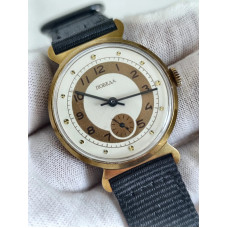 Pobeda Cal. 2602 USSR 1980s Men's Mechanical Wristwatch 15 Jewels