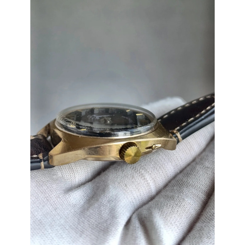 Slava 2428 Olympic USSR Wristwatch 1980s Men's Mechanical 26 Jewels Slava 2428 Olympic USSR Wristwatch 1980s Men's Mechanical 26 Jewels