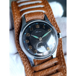 KAMA USSR Watch 1958 Vintage Mechanical Black Dial Small Seconds Classic KAMA USSR Watch 1958 Vintage Mechanical Black Dial Small Seconds Classic