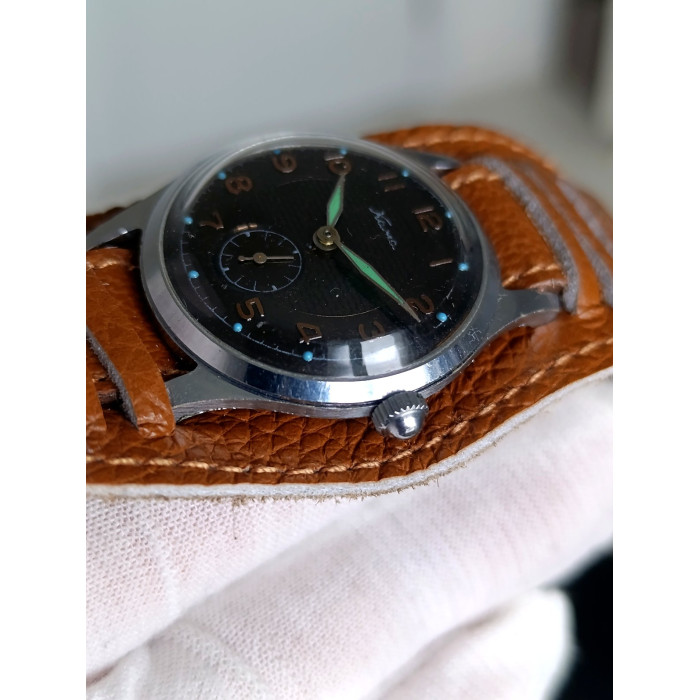 KAMA USSR Watch 1958 Black Dial
