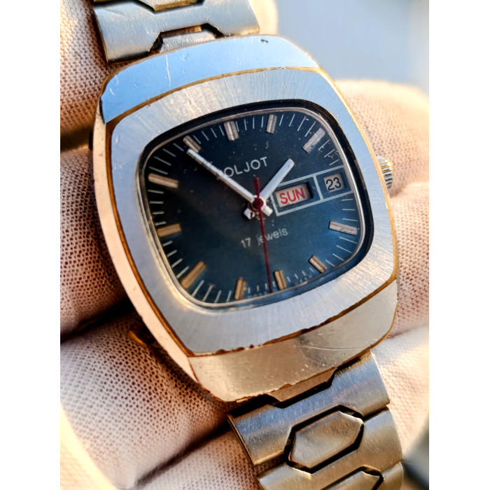 Vintage Poljot 2628.H Soviet Mechanical Watch First Moscow Watch Factory 