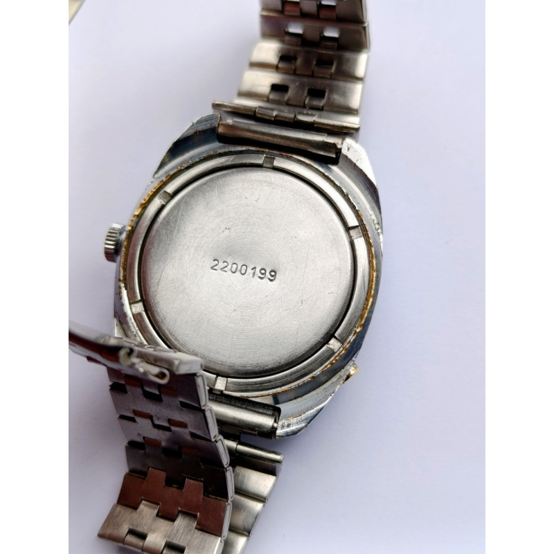 Rare Poljot 2628.H Vintage Cushion Case Watch USSR Rare Poljot 2628.H Vintage Cushion Case Watch USSR