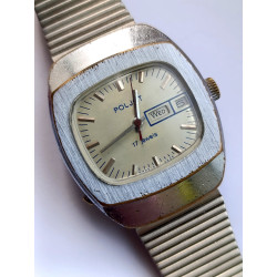 Vintage Poljot 2628.H 1979 USSR Watch Silver Dial NOS ZIM Bracelet Vintage Poljot 2628.H 1979 USSR Watch Silver Dial NOS ZIM Bracelet