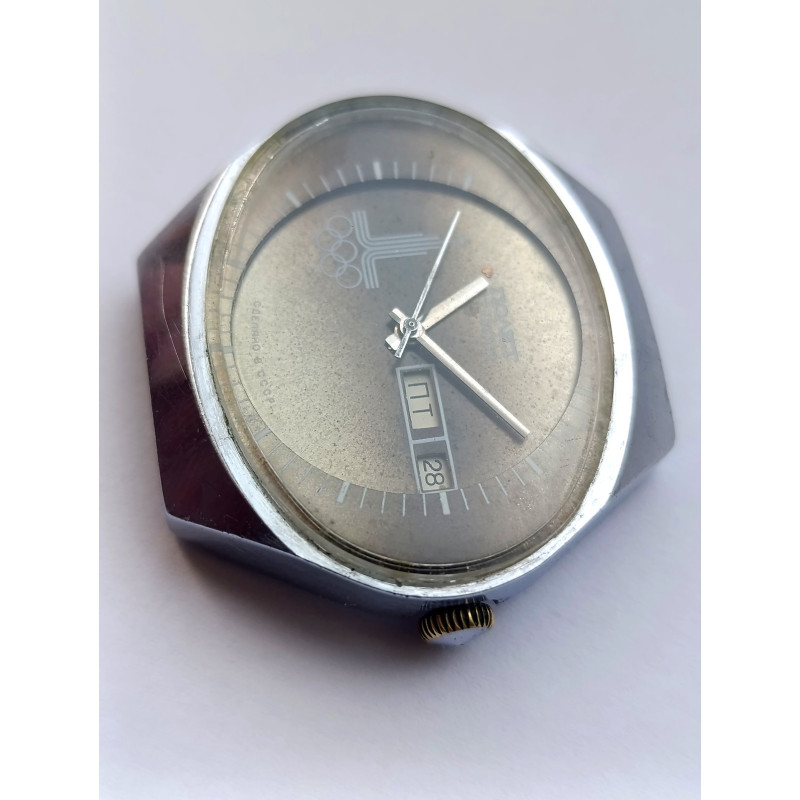 Poljot Stadium — Rare Soviet Olympic Watch from Moscow 1980 Poljot Stadium — Rare Soviet Olympic Watch from Moscow 1980