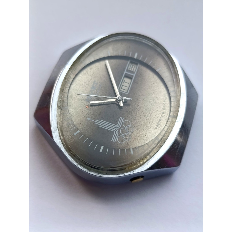 Poljot Stadium — Rare Soviet Olympic Watch from Moscow 1980 Poljot Stadium — Rare Soviet Olympic Watch from Moscow 1980