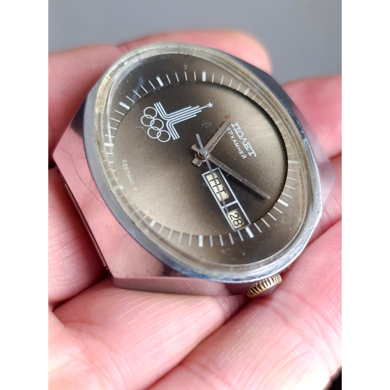 Poljot Stadium — Rare Soviet Olympic Watch from Moscow 1980 Poljot Stadium — Rare Soviet Olympic Watch from Moscow 1980