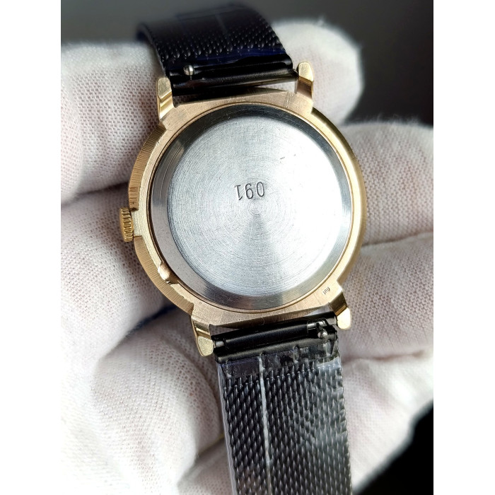 Raketa Black Prince Soviet Watch 4168731 (1980s, USSR)