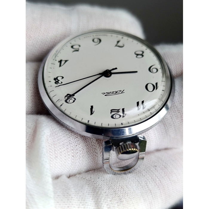 Vintage Soviet Raketa Pocket Watch 2609HA 19 Jewels Serviced