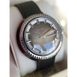 Raketa UFO 1980s USSR Watch Mechanical 2628H Day Date Vintage Rare Raketa UFO 1980s USSR Watch Mechanical 2628H Day Date Vintage Rare
