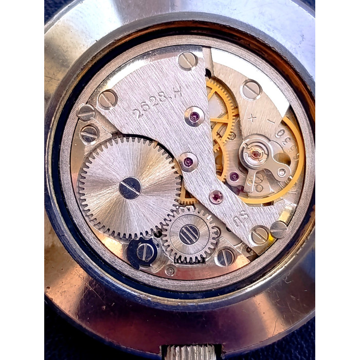 Raketa UFO Vintage Soviet Watch 2628H Day Date 1980s