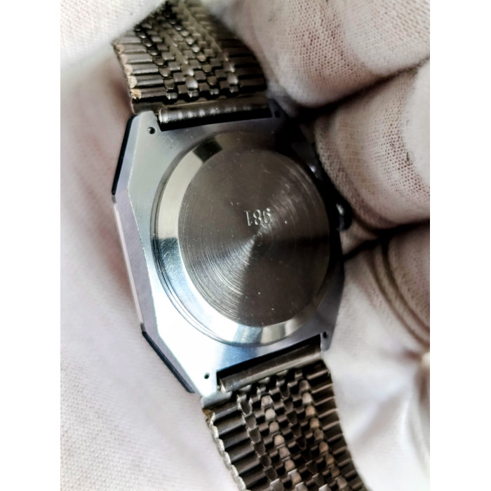 Raketa Star Wars USSR Mechanical Watch – White Dial Day-Date 1980s