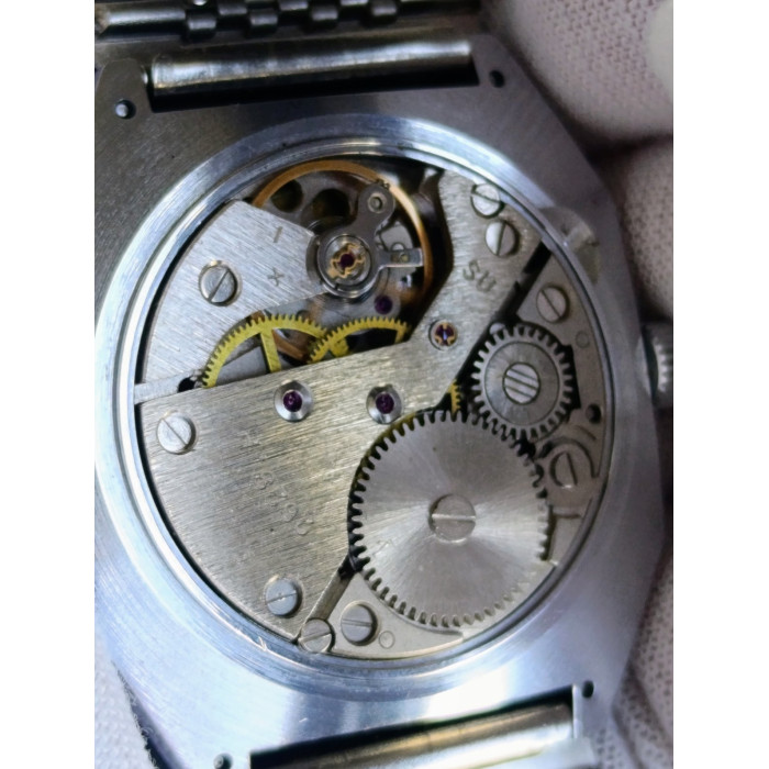 Raketa Star Wars USSR Mechanical Watch – White Dial Day-Date 1980s