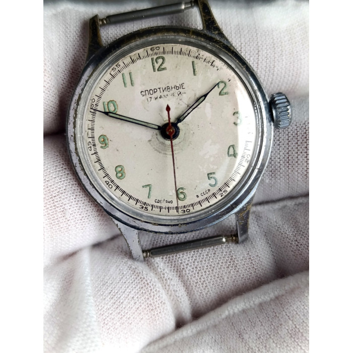 Vintage Sportivnie 1950s Watch Caliber 2634  Fully Serviced