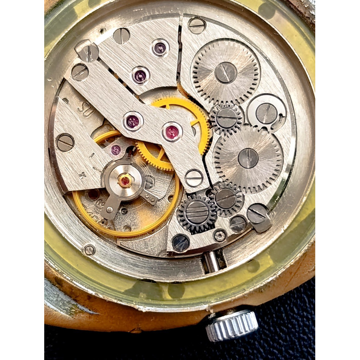 Slava 2428 Mechanical Watch 1980s – Soviet Triple Calendar, 26 Jewels