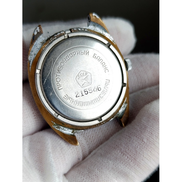 Slava 2428 Mechanical Watch 1980s – Soviet Triple Calendar, 26 Jewels