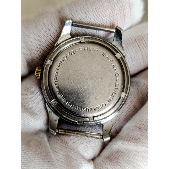 Vintage Soviet Watch Svet Cal. 2603 16 Jewels Leningrad Electric Clock Factory 