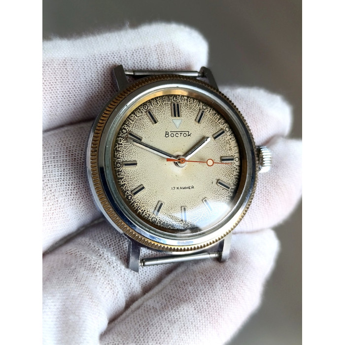 Vintage 1980s Vostok USSR Mechanical Watch Caliber 2409A Serviced