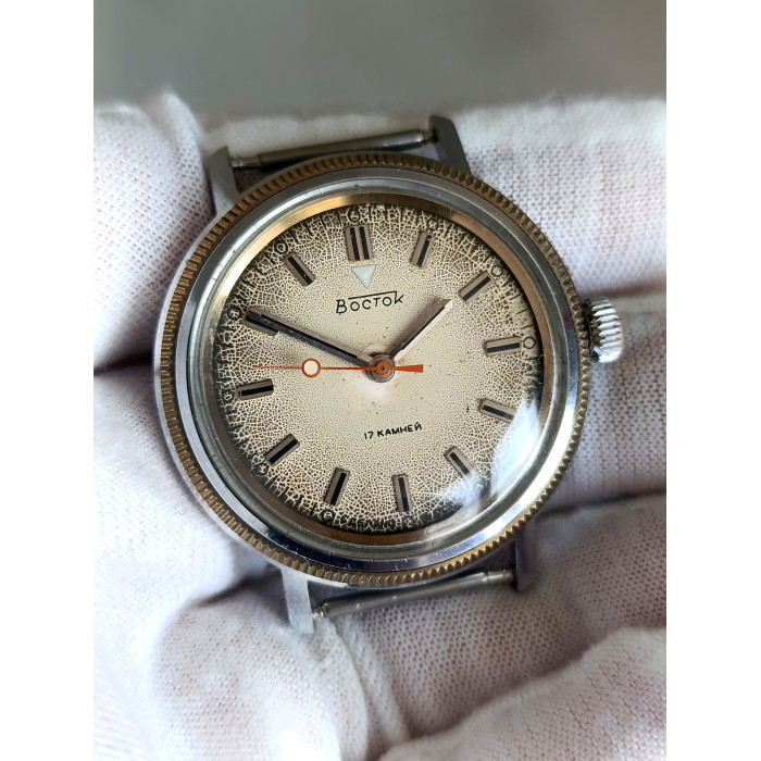 Vintage 1980s Vostok USSR Mechanical Watch Caliber 2409A Serviced