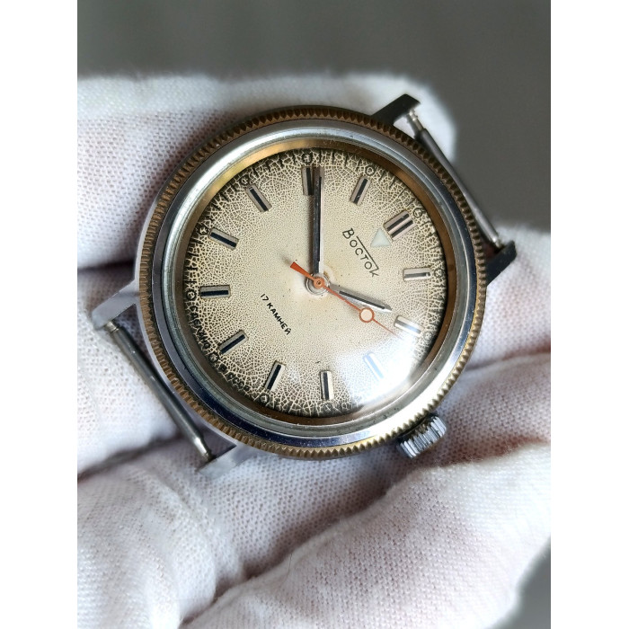 Vintage 1980s Vostok USSR Mechanical Watch Caliber 2409A Serviced