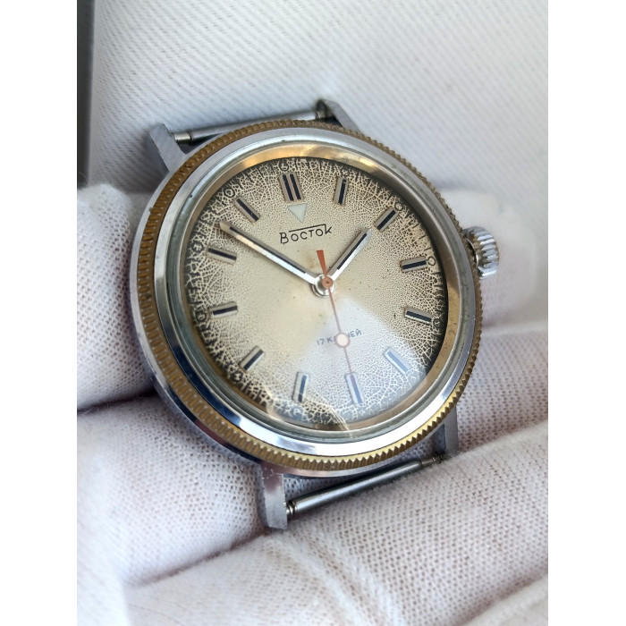 Vintage 1980s Vostok USSR Mechanical Watch Caliber 2409A Serviced