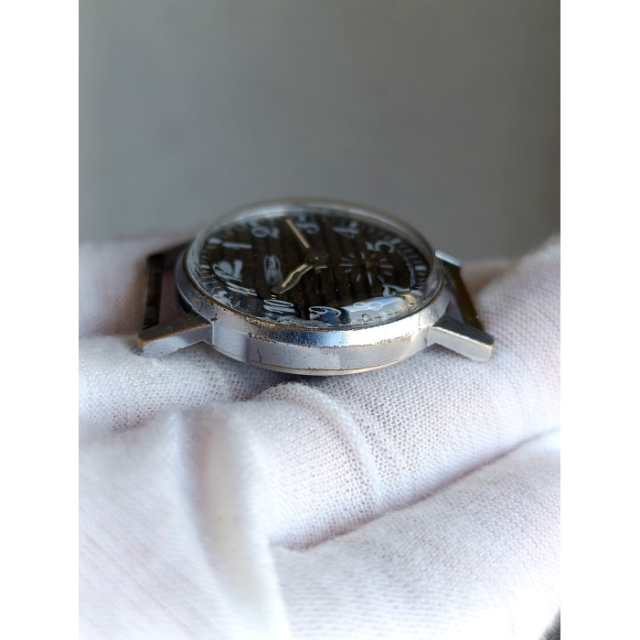 Vintage ZIM Soviet Watch Cal. 2602 with Striped Dial – USSR 1980s