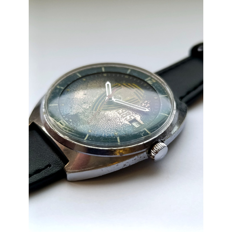 Vintage Vostok Komandirskie Cal. 2234 Hack Function USSR Watch Vintage Vostok Komandirskie Cal. 2234 Hack Function USSR Watch
