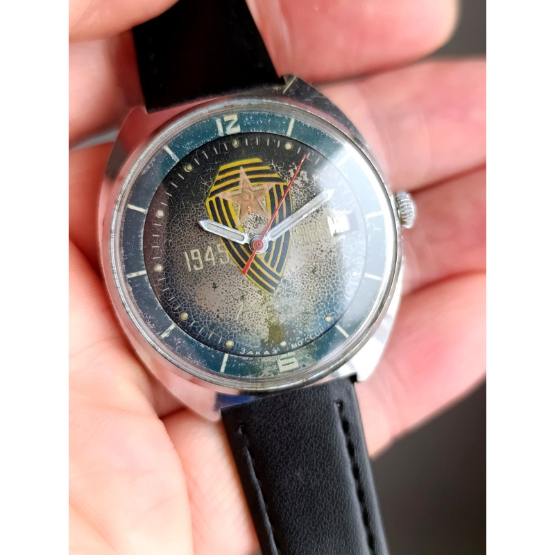 Vintage Vostok Komandirskie Cal. 2234 Hack Function USSR Watch Vintage Vostok Komandirskie Cal. 2234 Hack Function USSR Watch