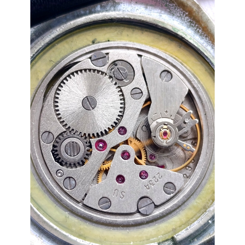 Vintage Vostok Komandirskie Cal. 2234 Hack Function USSR Watch Vintage Vostok Komandirskie Cal. 2234 Hack Function USSR Watch