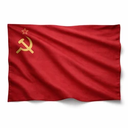 Soviet flags and pennants