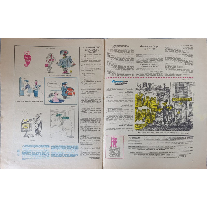 Perets Issue No. 3, 1988: Soviet Satire on Cooperative Enterprise Controversies
