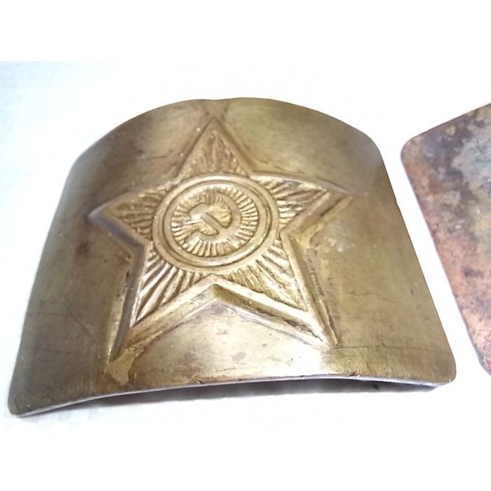Soviet original Russian buckles from soldier's belts  armed forces  Soviet Union