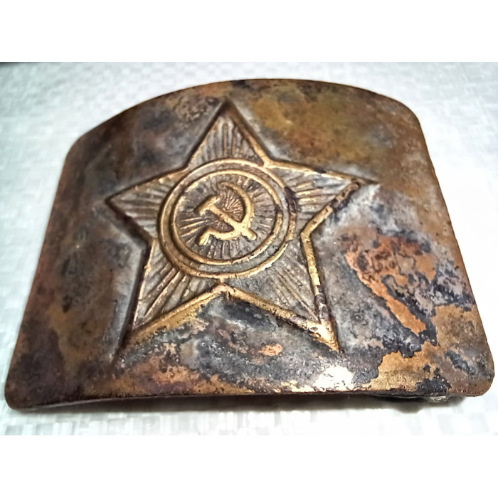 Soviet original Russian buckles from soldier's belts  armed forces  Soviet Union