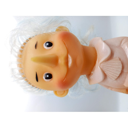 SOVIET PINOCCHIO rubber TOY Vintage toy of Soviet children 