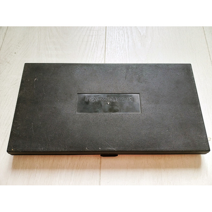 Russian Vintage Case of Drawing Instruments NCH-14-t-02 Production USSR 1991