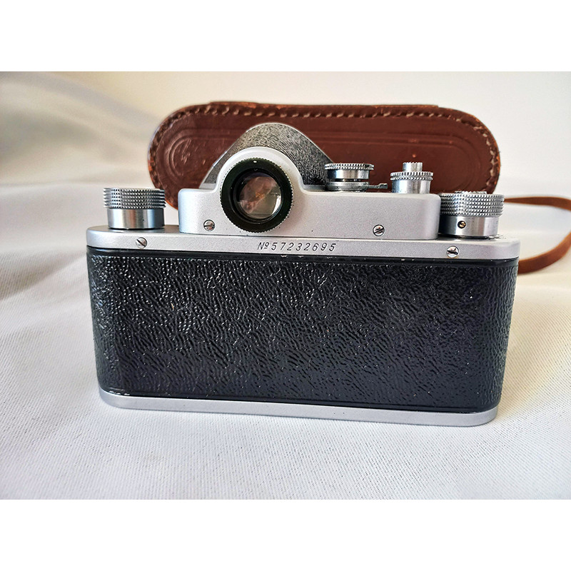 Zenit-S Small Format Single Lens Reflex Camera With Industar 50 Lens and Leather Case Vintage SLR camera Made in USSR Zenit-S Small Format Single Lens Reflex Camera With Industar 50 Lens and Leather Case Vintage SLR camera Made in USSR