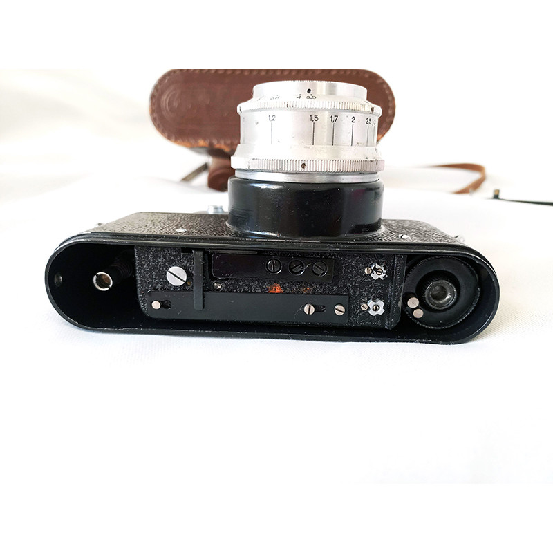 Zenit-S Small Format Single Lens Reflex Camera With Industar 50 Lens and Leather Case Vintage SLR camera Made in USSR Zenit-S Small Format Single Lens Reflex Camera With Industar 50 Lens and Leather Case Vintage SLR camera Made in USSR