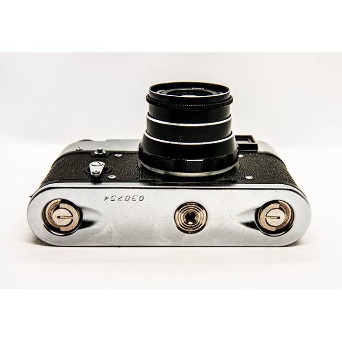 SOVIET film CAMERA FED 5v with industar 61 l / d lens