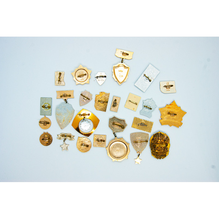 Set of SOVIET PINS May 1 May 9 Hero Cities Victory Day 24 PCS