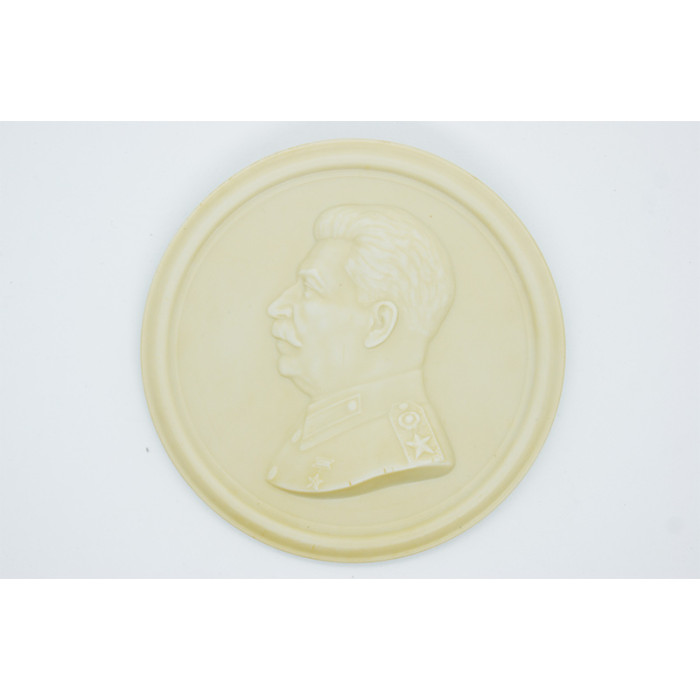 Plaque with the image of JOSEPH STALIN Memory of the SOVIET era