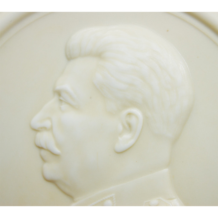 Plaque with the image of JOSEPH STALIN Memory of the SOVIET era