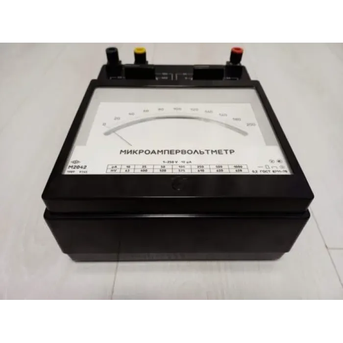 Micro Ammeter Voltmeter M2042. Rare Soviet Measuring Device