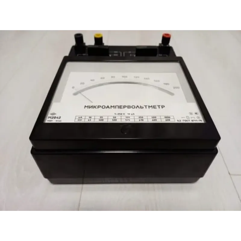 Micro Ammeter Voltmeter M2042. Rare Soviet Measuring Device Micro Ammeter Voltmeter M2042. Rare Soviet Measuring Device