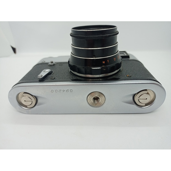 Russian SOVIET CAMERA FED 5v Rangefinder camera 80s with lens Industar-61 L / D 2.8 / 55