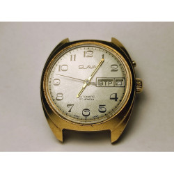 Slava Cal. 2427 Soviet Watch with Dual Calendar and Auto-Winding