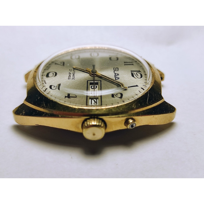 Slava Cal. 2427 Soviet Watch with Dual Calendar and Auto-Winding Slava Cal. 2427 Soviet Watch with Dual Calendar and Auto-Winding