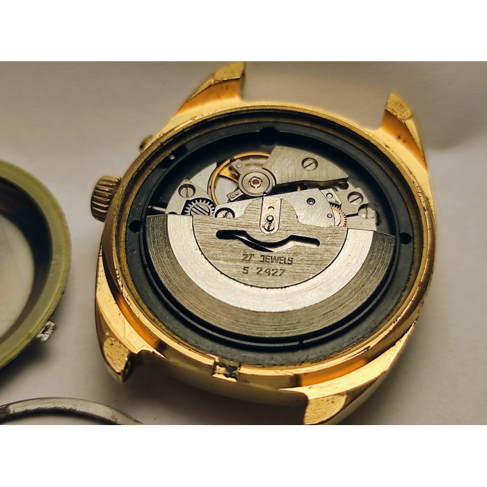 Slava Cal. 2427 Soviet Watch with Dual Calendar and Auto-Winding