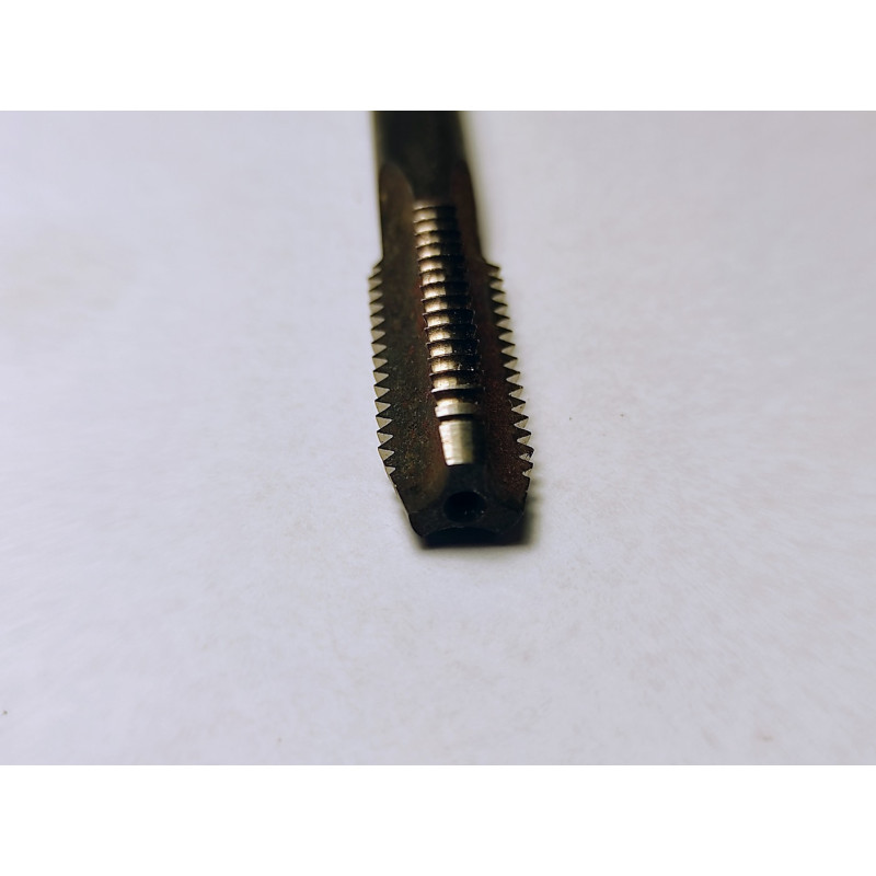 Tap M10x1.5 High-Speed Steel Made in USSR for Manual Threading Tap M10x1.5 High-Speed Steel Made in USSR for Manual Threading