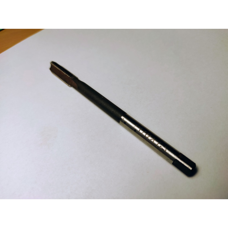 Tap M10x1.5 High-Speed Steel Made in USSR for Manual Threading Tap M10x1.5 High-Speed Steel Made in USSR for Manual Threading